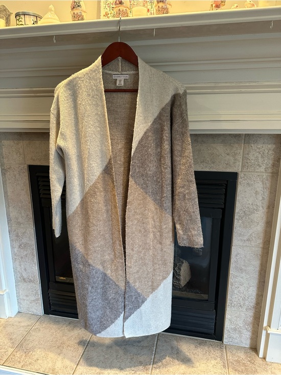Sincerely Jules Sweaters - Sincerly Jules Neutral Tone Open Cardigan - Beige, Taupe, Cream